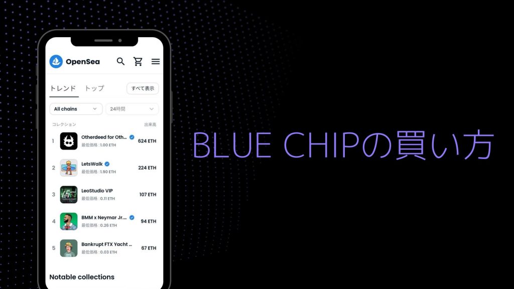 BLUE CHIP(ブルーチップ)の買い方