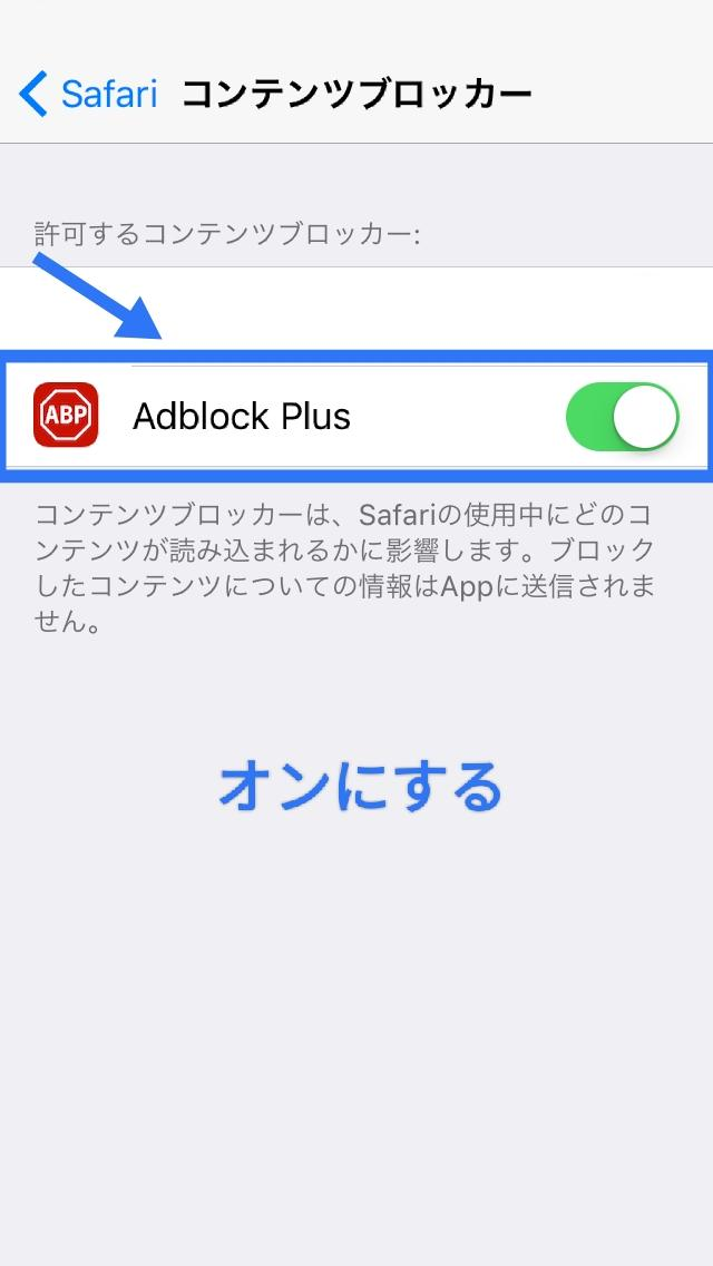 Adblock Plus iPhone版 始め方5